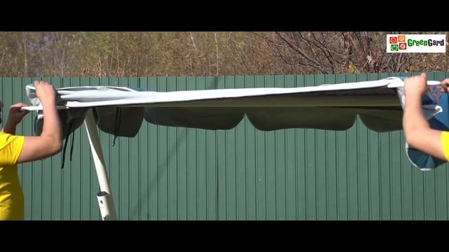 Відео-інструкція по збору садової гойдалки "Санторіні", "Тенеріфе", "Магнолія" и "Маретта" смотреть онлайн