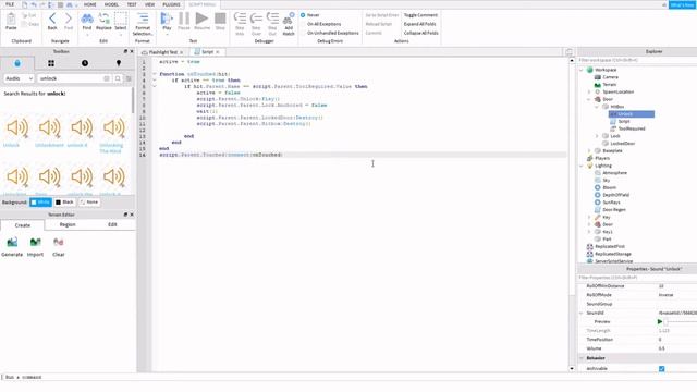 Roblox Scripting | Key Door & Item Pickup | Tutorial + Model (2021) смотреть онлайн