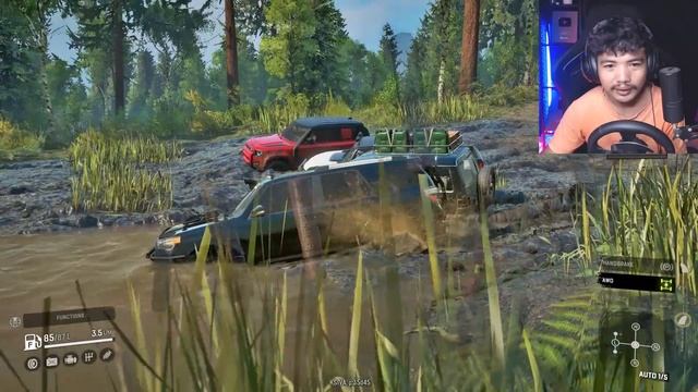 Tantangan Melewati Kawah Becek - Snowrunner смотреть онлайн