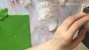 DIY/Хризантема из фоамирана/ Своими руками/ Резинки для девочек / HandMade