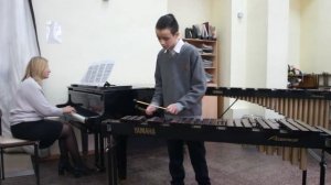 Акимов Гордей Ксилофон Д.Кабалевский Галоп из сюиты "Комедианты"