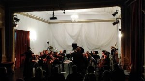 Бах. Концерт для двух скрипок с оркестром, ре минор. 1 часть.