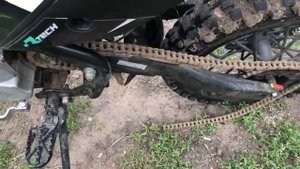 Восстанавливаю цепь на питбайке