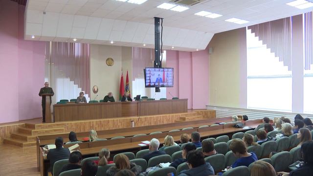 Инструктивное совещание в преддверии единого дня информирования