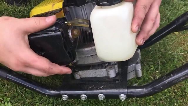 How to Start - Wolf 52cc Petrol Auger смотреть онлайн