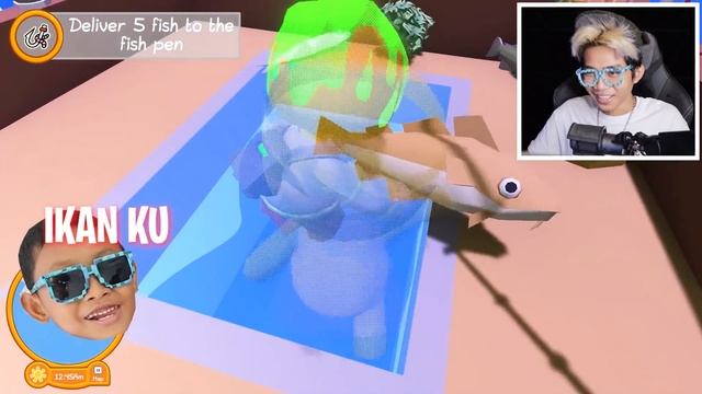 MANCING IKAN PREDATOR MEGALODON TERBESAR DI DUNIA WOBBLY LIFE, BOCIL HAMPIR DIMAKAN WKWKW!!! смотреть онлайн