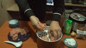 Низкокалорийные. Котлеты Куриные на пару. Рецепт диетических котлет. Готовим в Мультиварке Редмонд