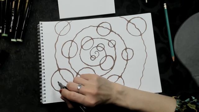 Денежная СПИРАЛЬ. НейроГрафика.