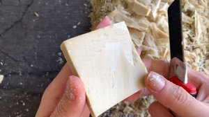 Asmr cutting dry Dalan soap | Резка Сухого далан мыла #asmrsoap