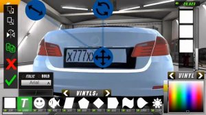 Как сделать номера в CAR parking