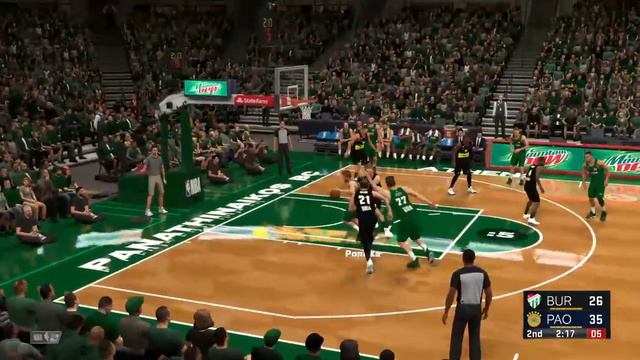 Nba2K23 EUROLEAGUE/EUROCUP league Panathinaikos-Bursaspor смотреть онлайн