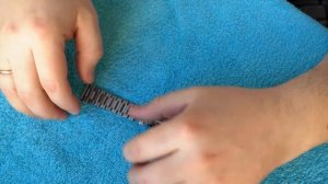 Недорогой браслет для часов из нержавеющей стали, удаление звеньев, установка на часы.