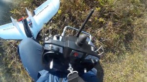 CC3D first test Wing Z84 (первый тест)