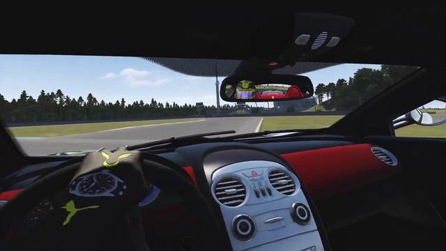 VR | mercedes mclaren slr | hockenheim HOTLAP | Assetto Corsa смотреть онлайн