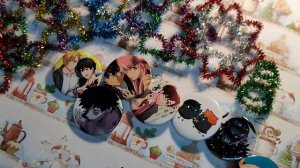 МОЯ КОЛЛЕКЦИЯ ЗНАЧКОВ !) АНИМЕ ЗНАЧКИ! ОБЗОР НА ЗНАЧКИ !!!