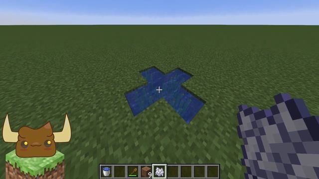 Minecraft Infinite Water Source With ONLY ONE Bucket! Easy Tutorial! смотреть онлайн