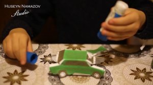 Делаем ВАЗ-2107 из бумаги