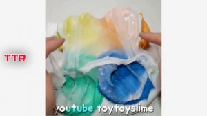 Удовлетворяющая слизь ASMR | Расслабляющее видео слизи #33 - хрустящие слаймы