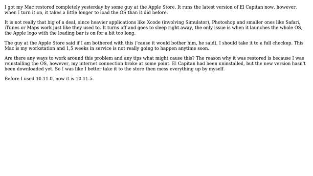 Apple: MacBook Air 2015 is a bit slow booting up смотреть онлайн