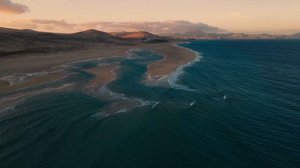 Sotavento Beach, Fuerteventura 8K | Canary Islands