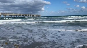 Шторм на Атлантическом океане Ocean storm Miami Florida