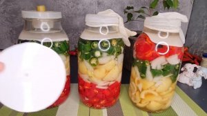 ЧИЛИ МИКС - Ферментация перца для приготовления острого соуса, пока что только ОТЧЕТ!