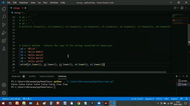 Class 11 CBSE Board | Python Tutorial | string manipulation function | Computer Science with Python