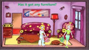 SPOTLIGHT 5, module 3, p 48  Hi, Olga.  What's your new flat like?