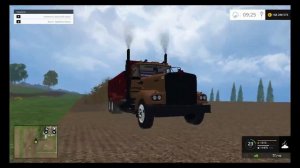 Farming Simulator 2015 Обзор мода "Грузовик KENWORTH MANUER TRUCK"