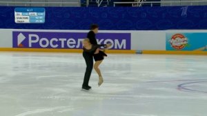 Варвара Смирнова - Алексей Белкин. Произвольная программа. Пары. Юниоры. Сочи. Гран-при России 2022