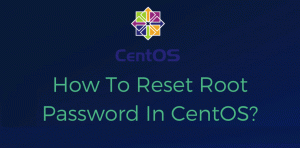 Сброс root пароля Centos