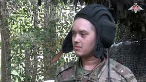 Боевая работа танкистов 1-й Славянской бригады