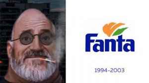 старый логотип Fanta это: