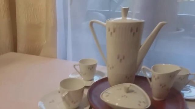 Немецкий фарфор / порцеллан. Hutschenreuther Porzellan, alte Serie  Apart , mit Dekor.