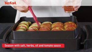 Tefal GC714834 Optigrill+ kontaktni žar, črna