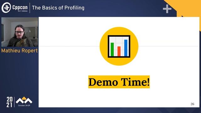 The Basics of Profiling - Mathieu Ropert - CppCon 2021 смотреть онлайн