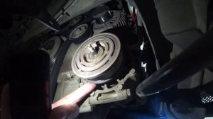 замена подшипника кандиционера ланцер 10 2 0