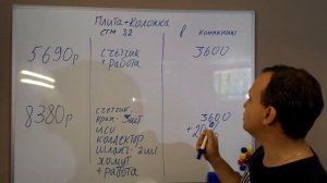 Видео № 11 - Расчет стоимости работ монтажникам при монтаже счетчиков газа