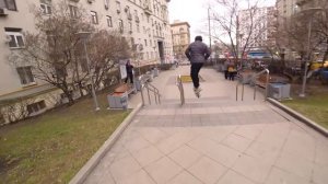 НАСТОЯЩИЙ СТРИТ В ЦЕНТРЕ МОСКВЫ - РЕЙЛ РАЙД НАД ПРОПАСТЬЮ