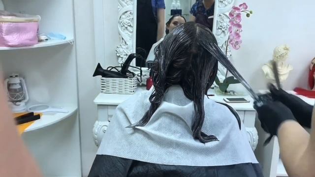 From black "box color" to dark blond. Смывка чёрного в светло-русый оттенок (пошаговый рецепт). смотреть онлайн