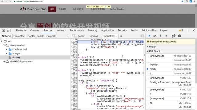 50 个 Chrome Developer Tools 必备技巧 #015 - 调试 JavaScript 的 Call Stack смотреть онлайн