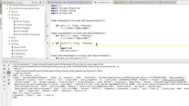 python Tornado python Tornado 3 完善登录 mp4 смотреть онлайн