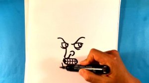 How to Draw a Witch Face - Halloween Drawings