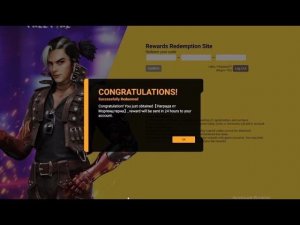 ПРОМОКОД НА СКИН ТАЧКИ ФРИ ФАЕР/FREE FIRE