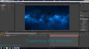 After Effects - Starfield / Stars tutorial [Easy AF Tutorials part 1]