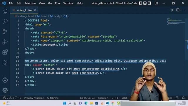 HTML Detailed Course | Lecture #4 | div tag and span tag
