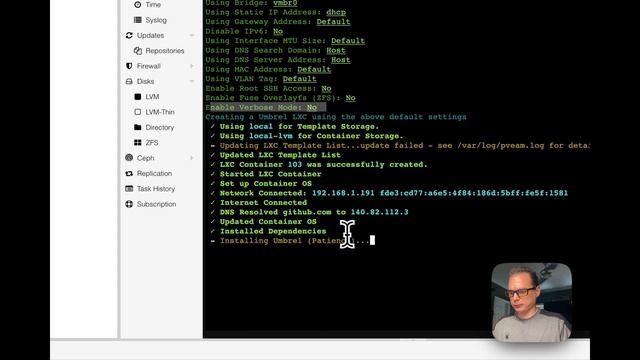 How to install Umbrel OS on Proxmox