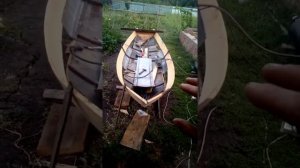 лодка из бочек