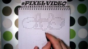 How to draw a cow handmade pixel art #pixelvideo