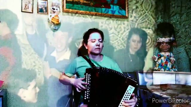 Дискотека 90-х под песню ТАТЬЯНЫ БУЛАНОВОЙ - "СТАРШАЯ СЕСТРА" на гармони смотреть онлайн